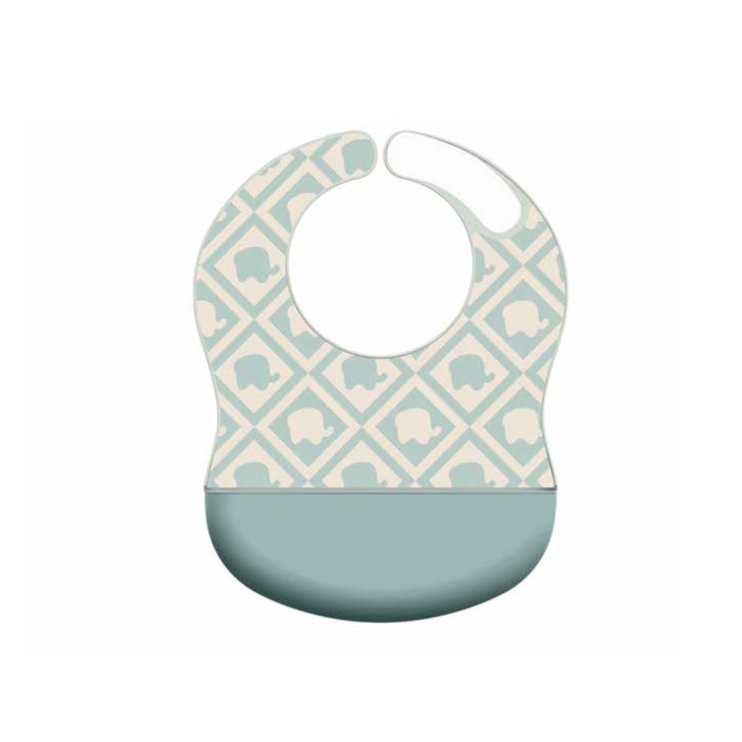 Wide Coverage Silicone Bib