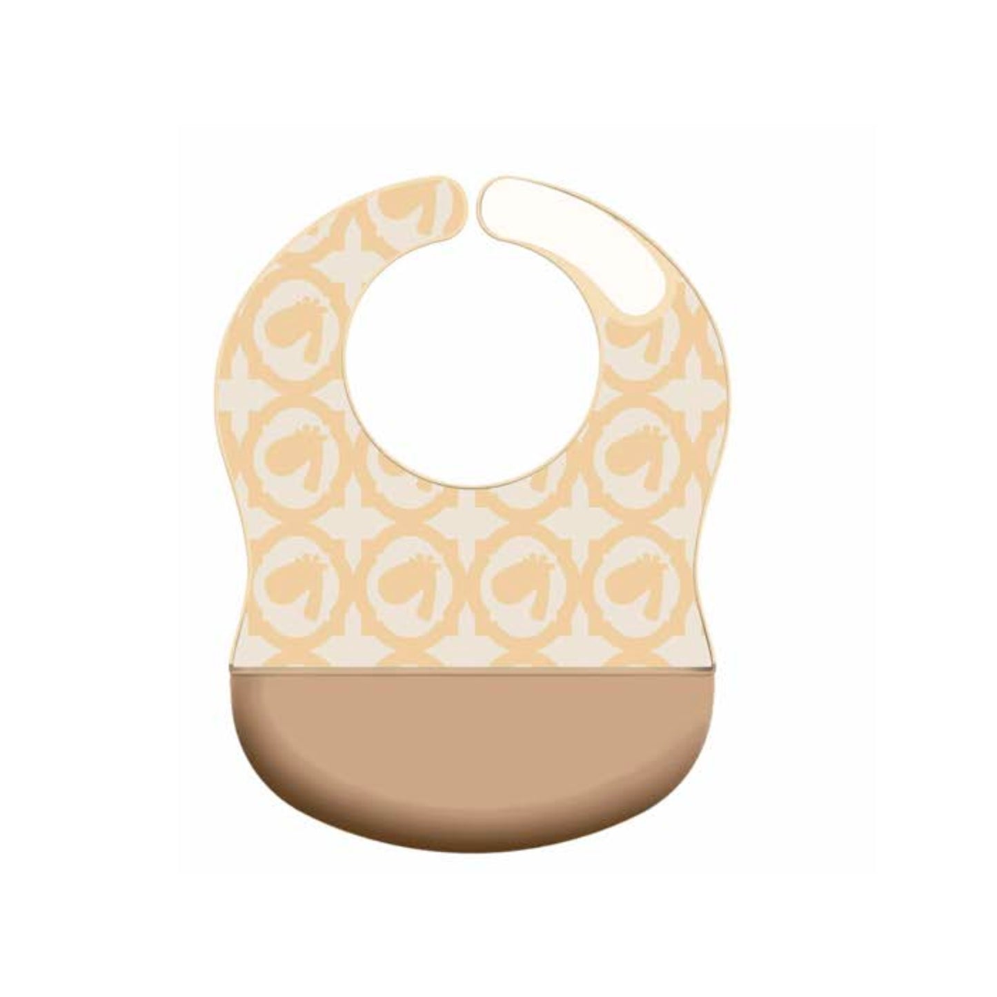 Wide Coverage Silicone Bib