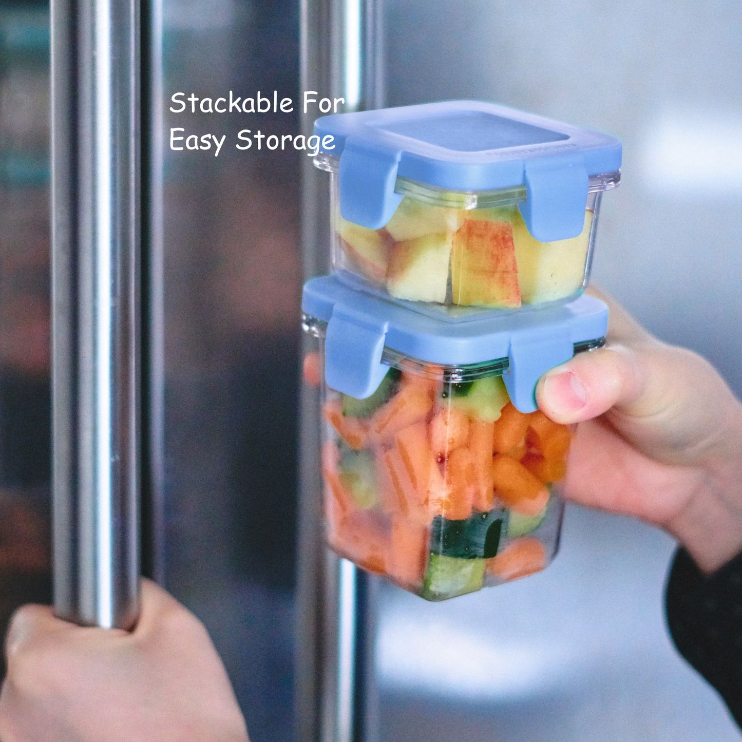 Tritan Air Tight Containers (120 + 240 ml)