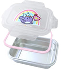 2 Tier Stainless Steel Lunch Bento Box – Rainbow - Marcus & Marcus