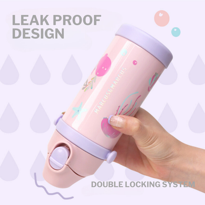 Straw & Spout Insulated Water Bottle (350ml)