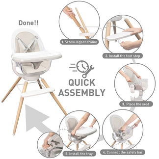 4-in-1 360° High Chair – Marcus & Marcus