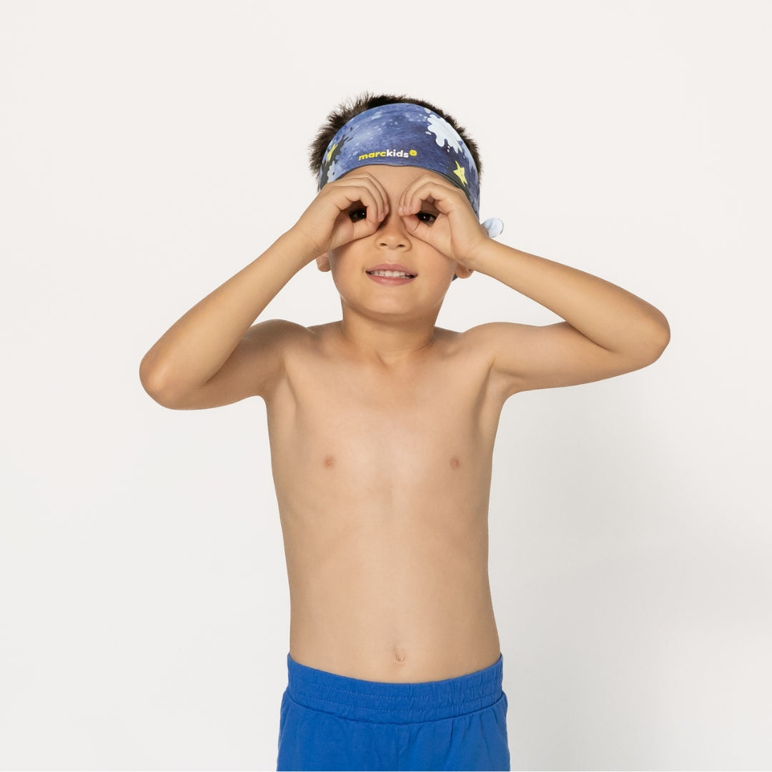 Headband Swimming Goggles Angry Octopus Marcus & Marcus