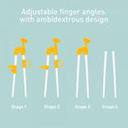 Marcus & Marcus training chopsticks suitable for right and left hand