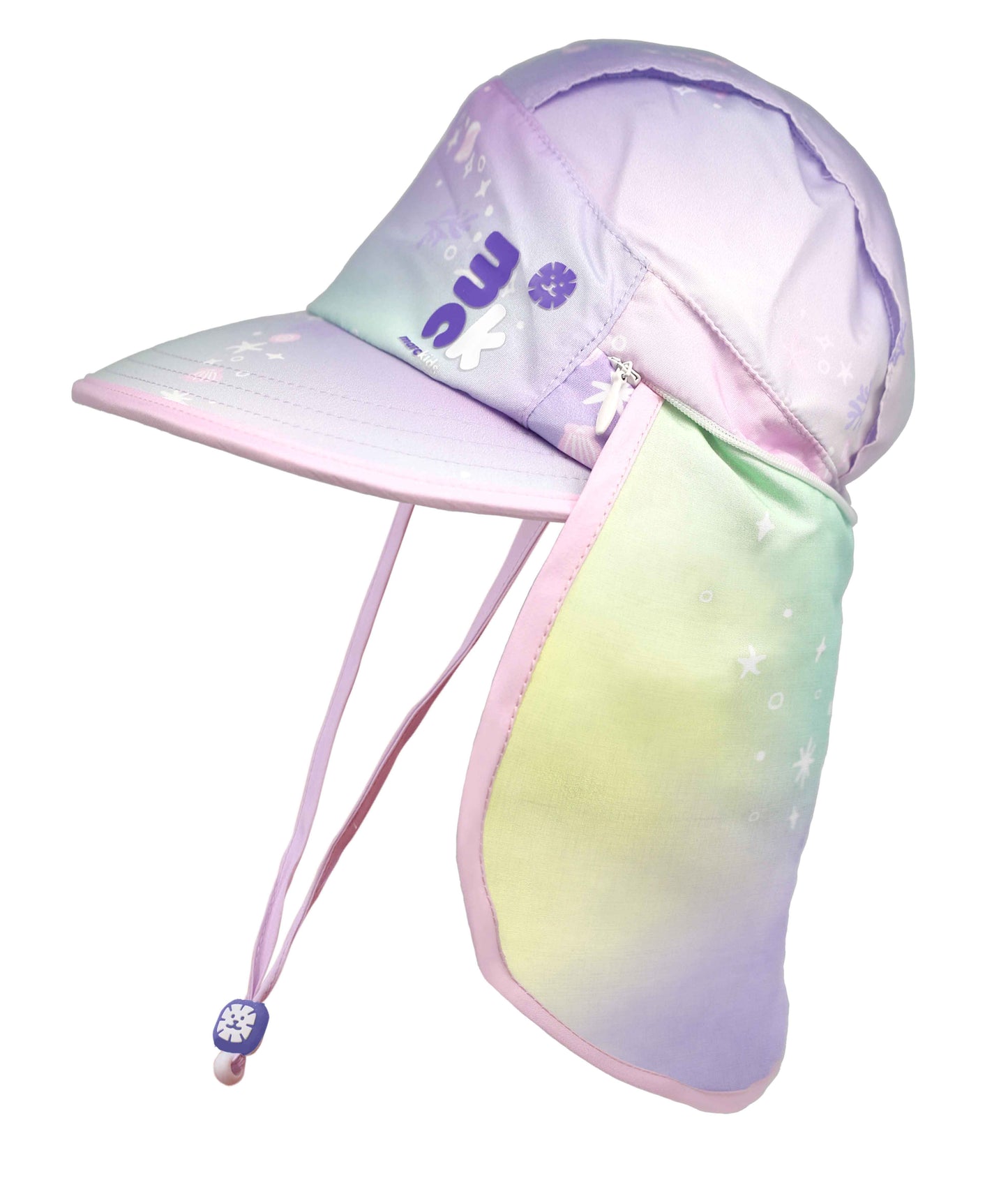 UV Protection Foldable Neck Flap Hat - Fancy Meowmaid