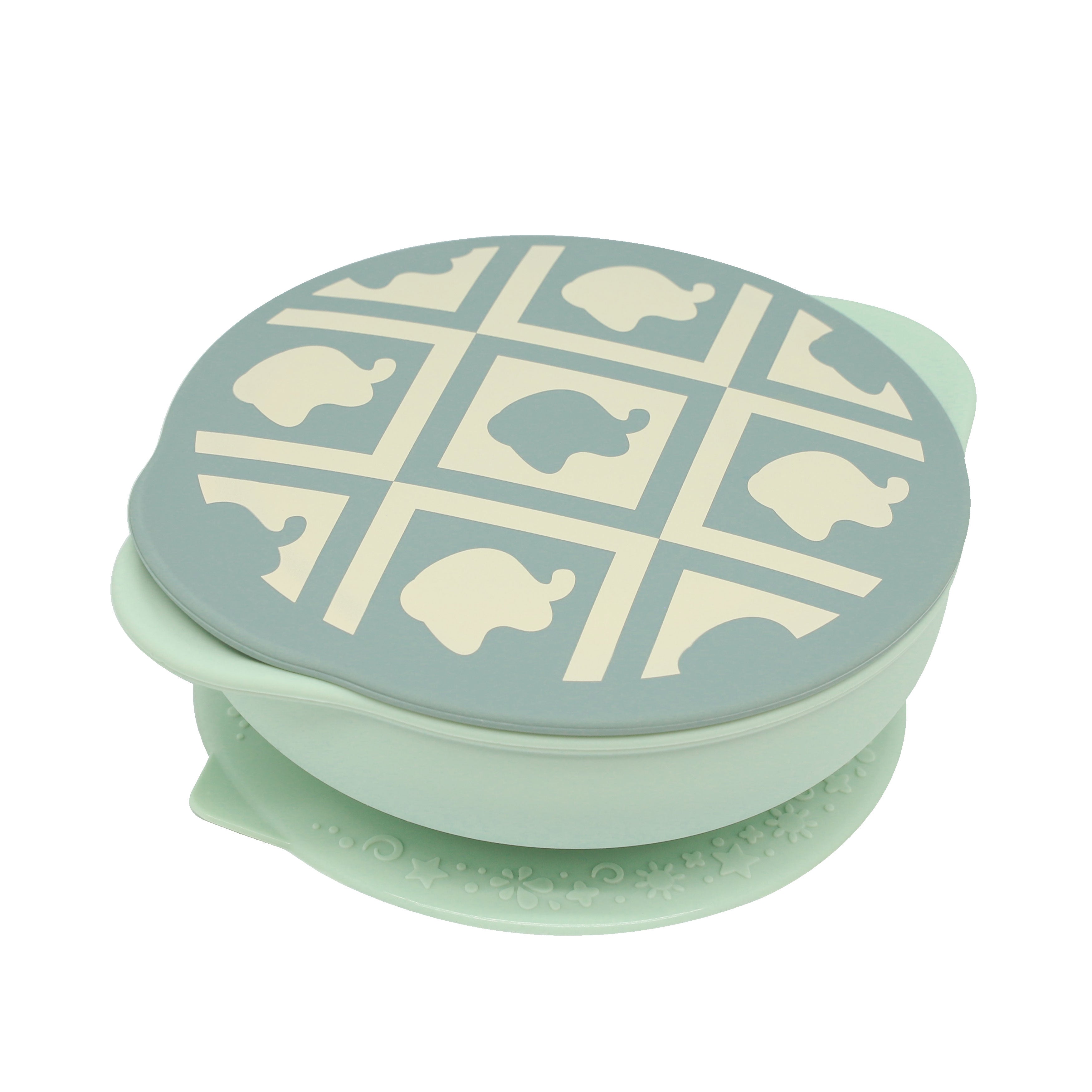 Suction Bowl With Lid