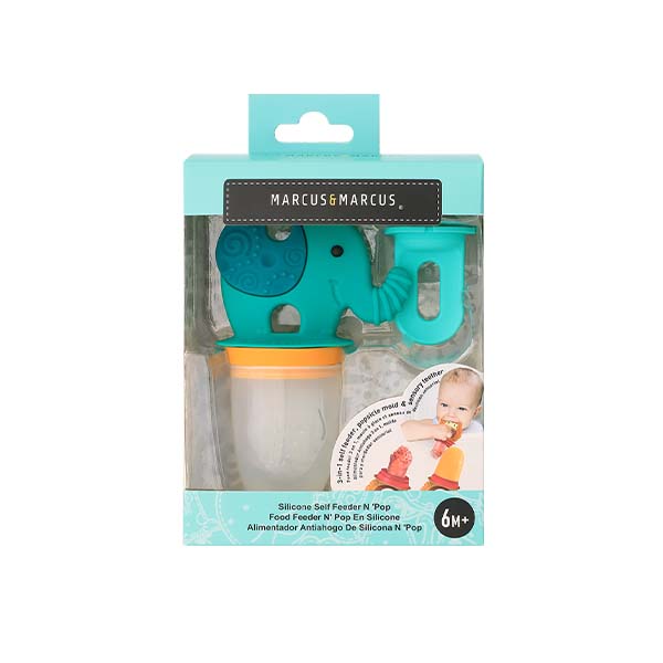 Marcus Marcus infant fruit feeder, teether ollie packaging