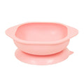 Marcus & Marcus suction bowl for baby led weaning and solid starts BPA Phthalate free pink