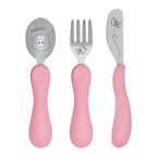 Easy Grip Kids Cutlery Set – Ergonomic Stainless Steel Fork & Knife