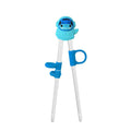 Marcus & Marcus training chopsticks, dishwasher safe, fun chopsticks blue