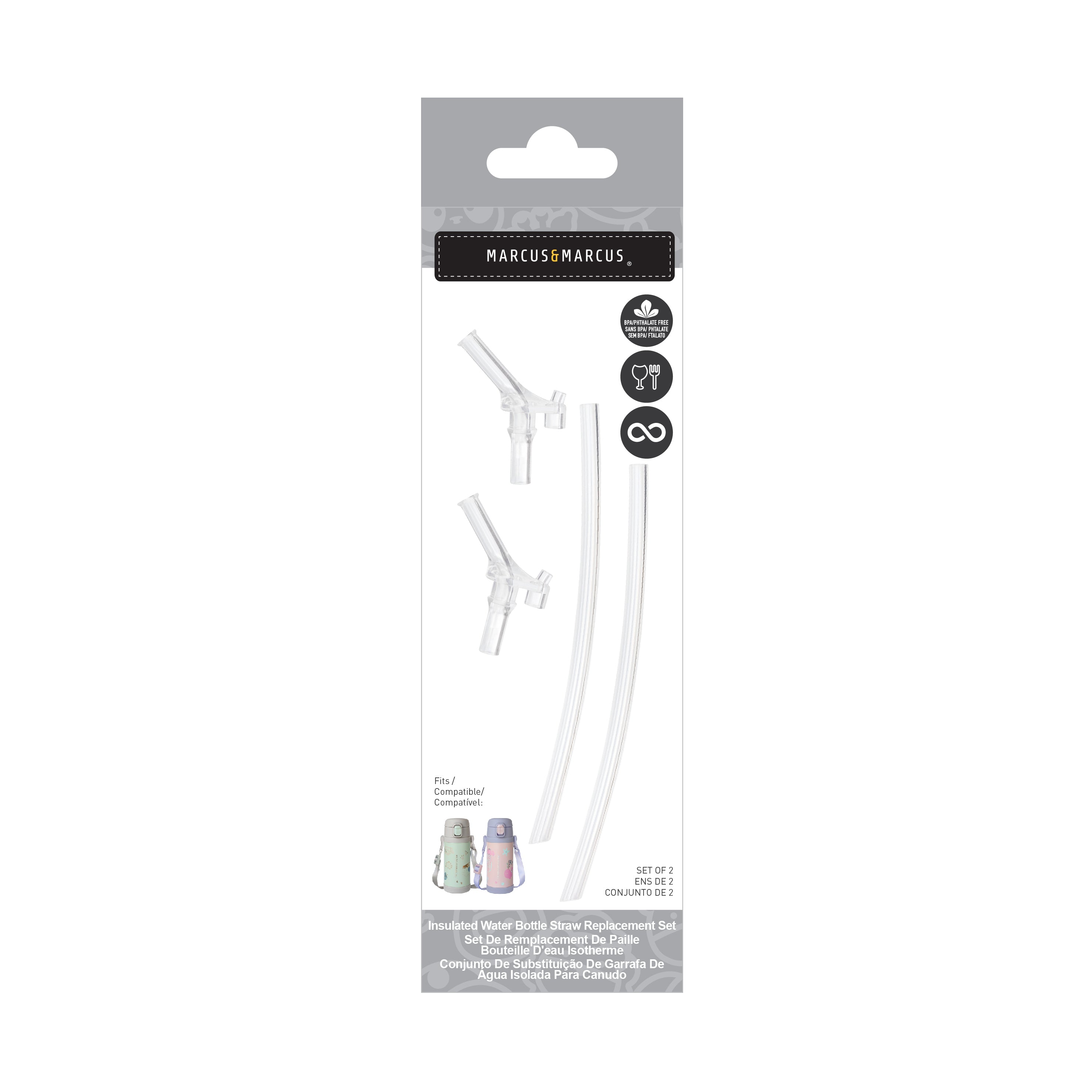 Straw Replacement Set ( Straw & Spout Insulated Water Bottle)