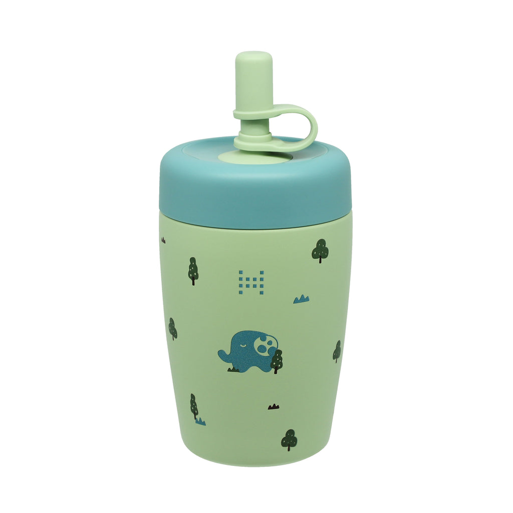 Kids Insulated Straw Tumbler – 350ml Stainless Steel Water Bottle