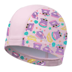 Marcus & Marcus Kids Fabric Swim Cap (46–50 cm) – Willo Whale Pink & Marcus Lion Blue