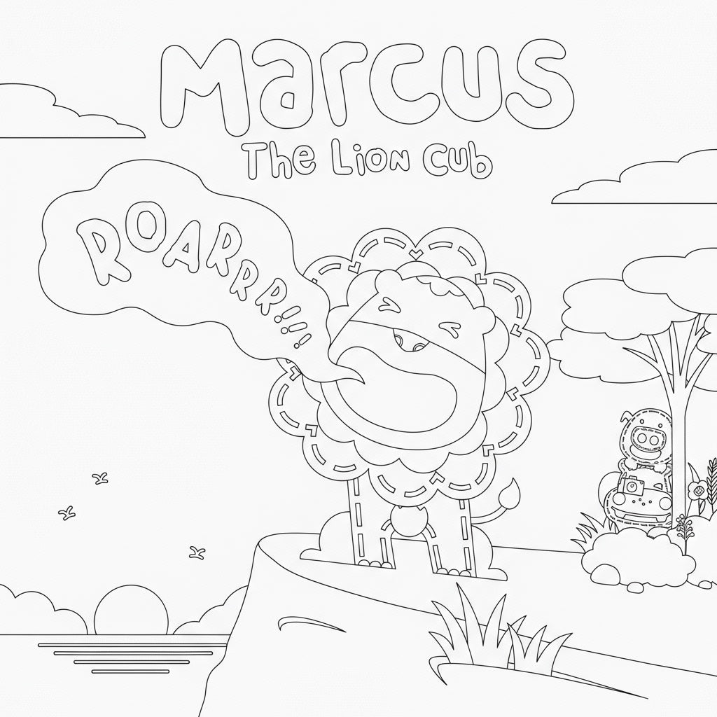 Marcus The Lion Cub Introduction