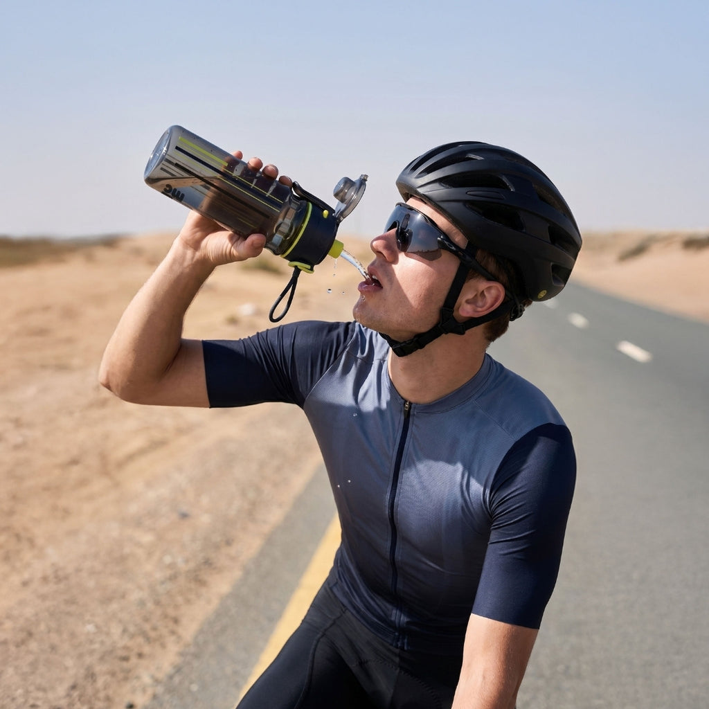 marckids 750ml / 25oz Tritan Mist Spray & Straw Water Bottle – Leakproof Sports Cooling Bottle