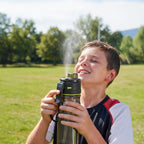marckids 750ml / 25oz Tritan Mist Spray & Straw Water Bottle – Leakproof Sports Cooling Bottle