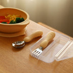Easy Grip Spoon & Fork Set (With Storage Case)