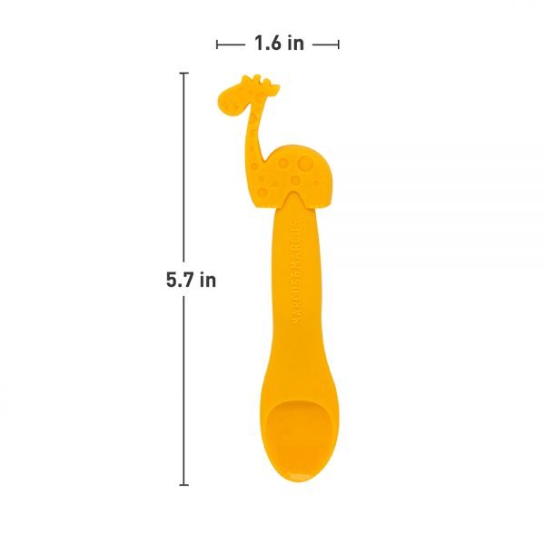 Starting Spoon Silicone Baby Feeding Spoons for Starting Solids & BLW | Marcus ...