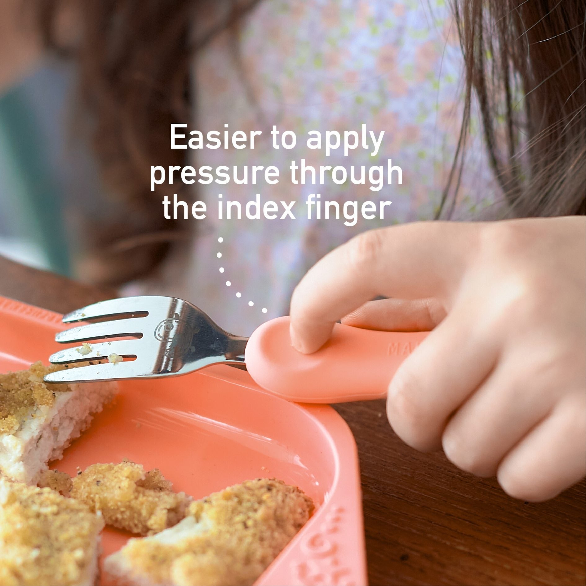 Easy Grip Spoon & Fork Set (With Storage Case)